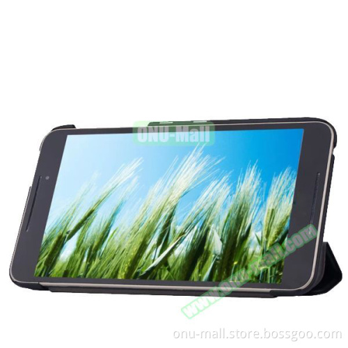 Karst Texture Three Folio Flip Cover Case for Asus Fonepad 8 FE380CG with Stand
